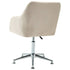 Swen Studio -  Swivel Dining Chairs 6 pcs Cream Fabric (UK/IE/FI/NO only) (6x331500)